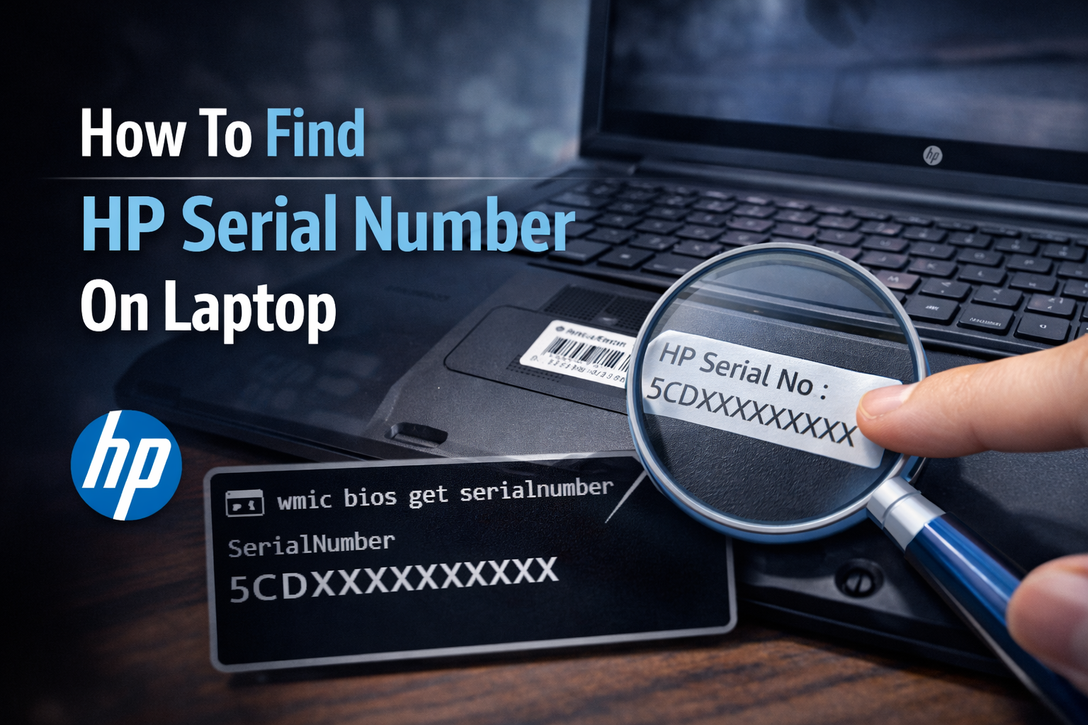 How To Find HP Serial Number On Laptop