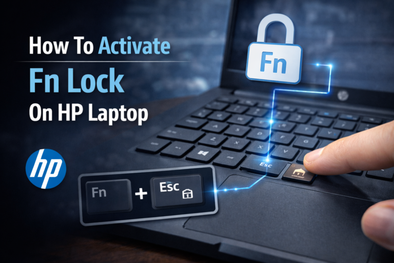 how to activate fn lock on hp laptop