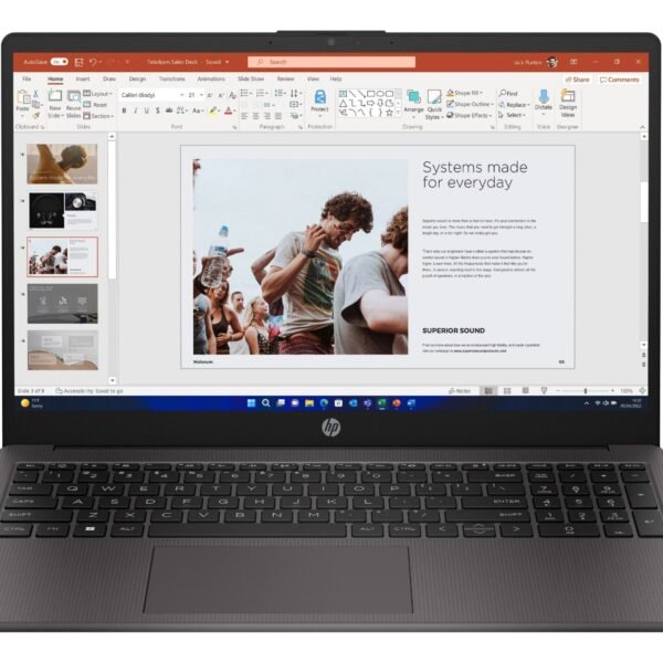 HP 250 G10 Intel® Core i7-1355U 16GB RAM 512GB SSD 15.6" Windows 11 Pro Laptop