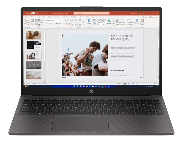 HP 250 G10 Intel® Core i7-1355U 16GB RAM 512GB SSD 15.6" Windows 11 Pro Laptop